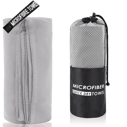 TOALLA DE MICROFIBRA 40*80 GRIS