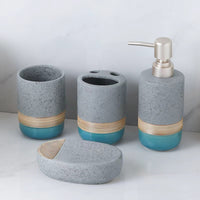 Set x4 Accesorios de Baño