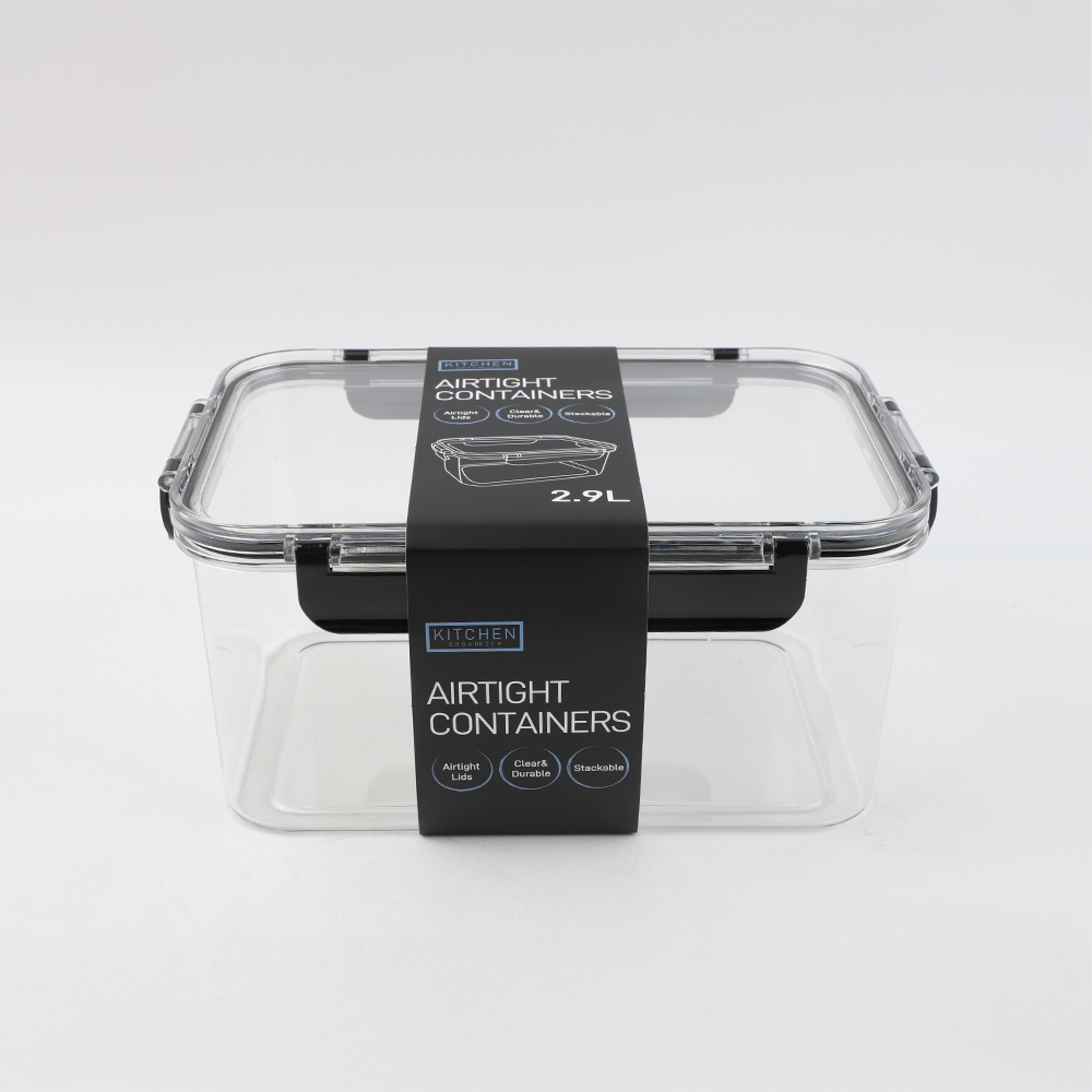 Contenedor De Alimentos 2.9L  Pet 14.5*17*11Cm