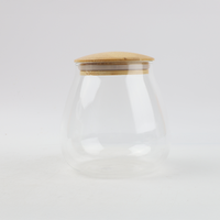 Frasco Para Alimentos C/Tapa Bamboo