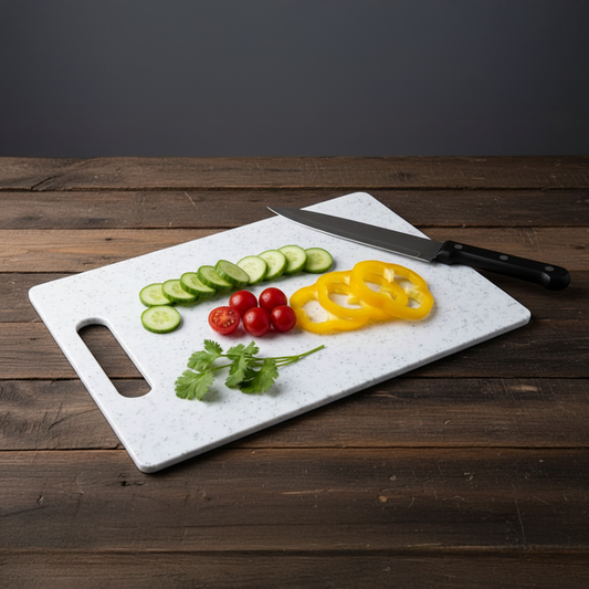 Tabla de Picar Marmoleada Gris