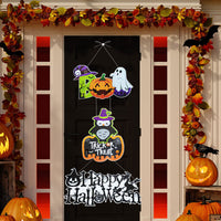 Búho fantasma colgante para puerta