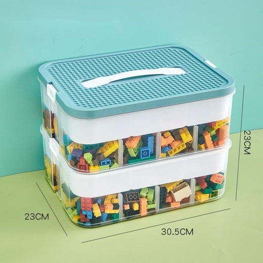 Caja Organizadora con Doble Compartimento