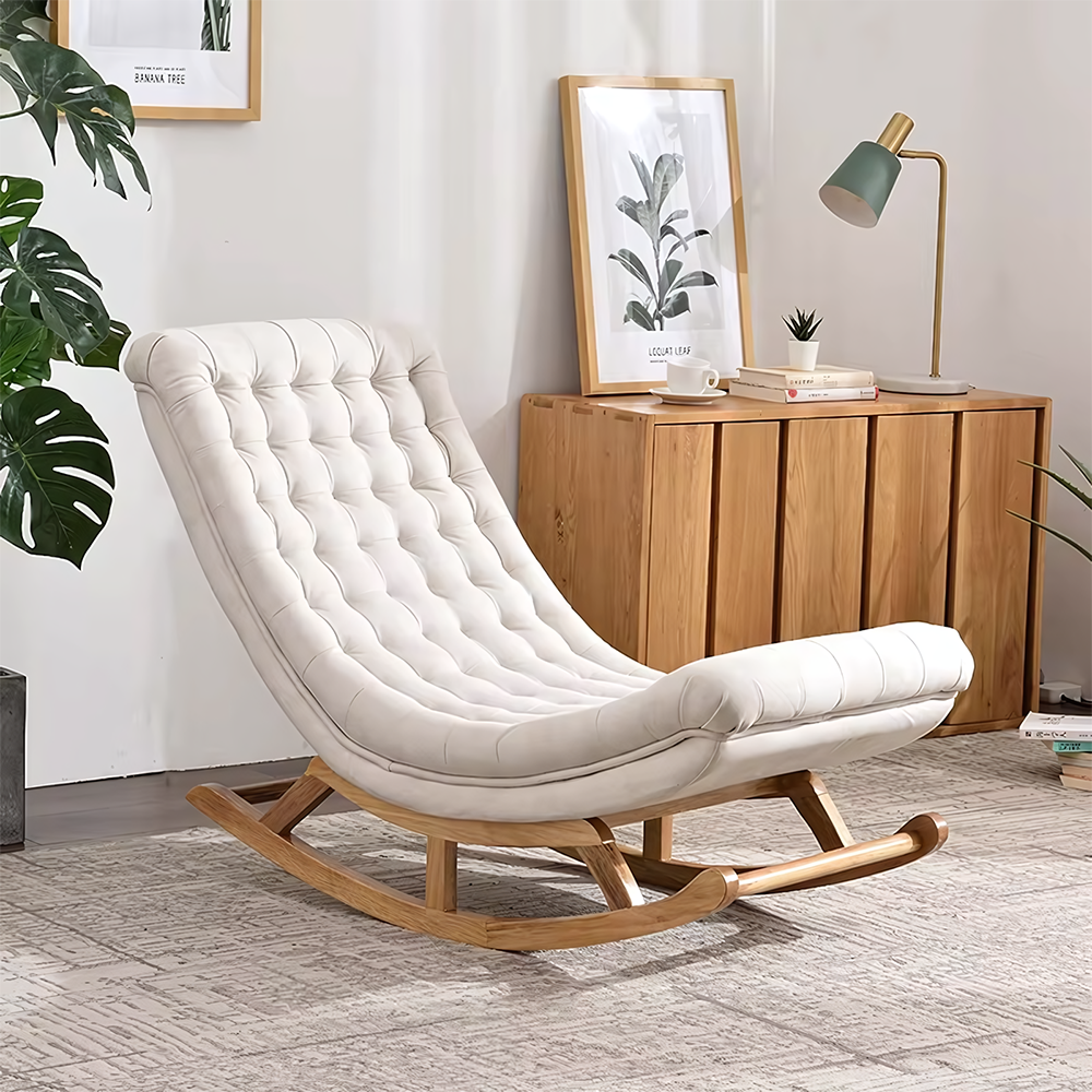 Silla Mecedora Reposador Elegante