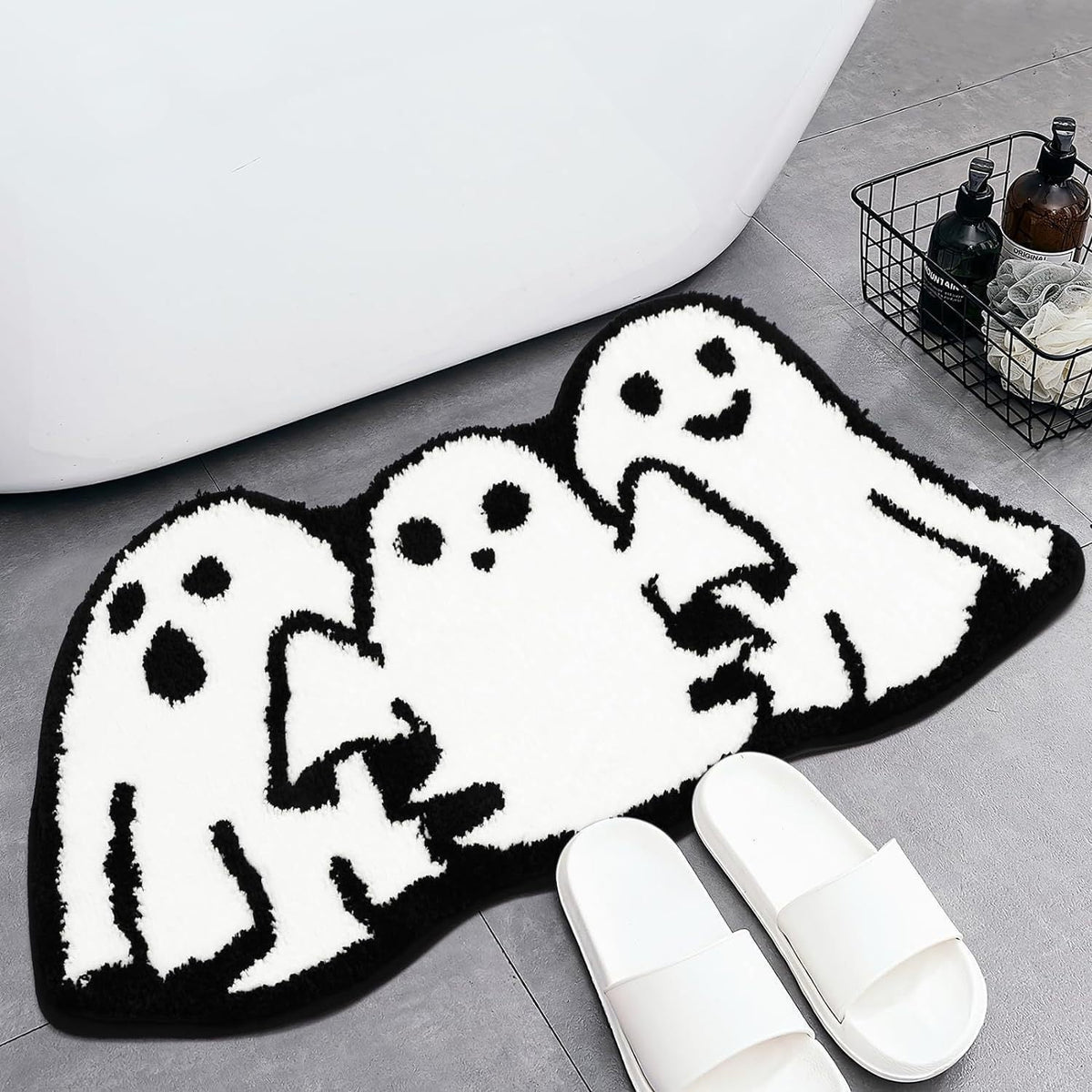 Alfombra de Halloween fantasmas