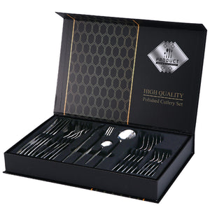 Set x24 piezas Cubiertos Elegante