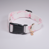Collar Ajustable para Perro Rosado