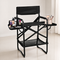 Silla de Maquillaje Profesional Plegable