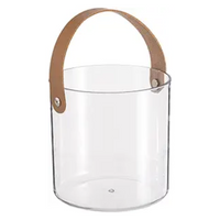 Cubo de hielo transparente pequeño