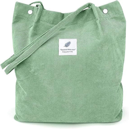 BOLSO CORDUROY | VERDE