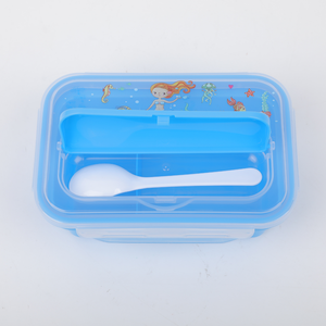 CONTENEDOR ALIMENTOS+CUCHARA 18.5*12*7.5cm