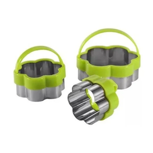 SET X 3CORTADOR DE GALLETAS FLOR
