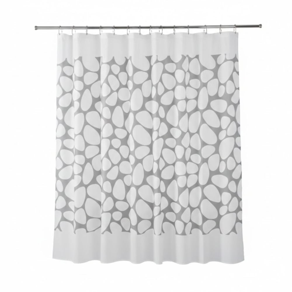 Cortina De Baño 180*180Cm Formas