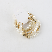 Set X 6 Pulseras De Perlas