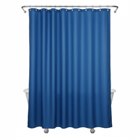 Cortina De Baño Azul