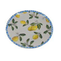 Plato de Cerámica Limones