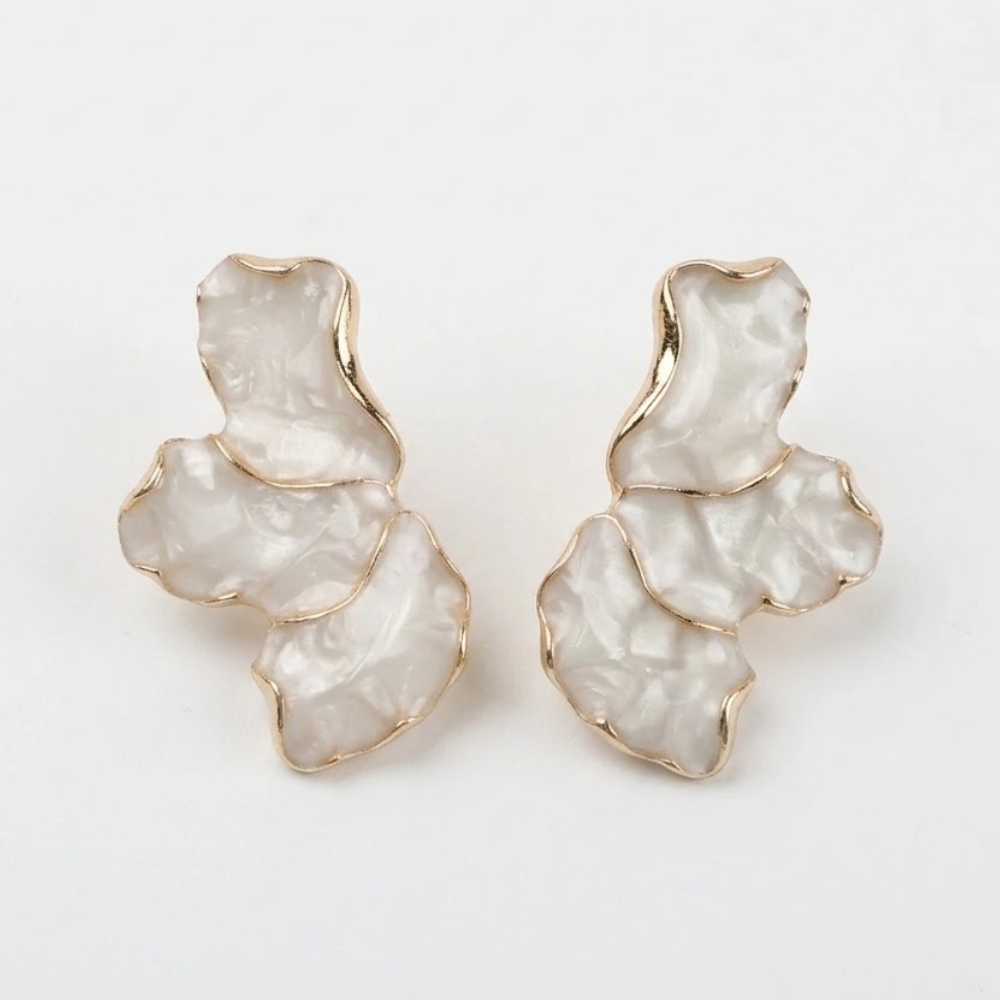 Aretes Diseño Flor Grande