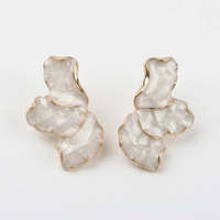 Aretes Diseño Flor Grande