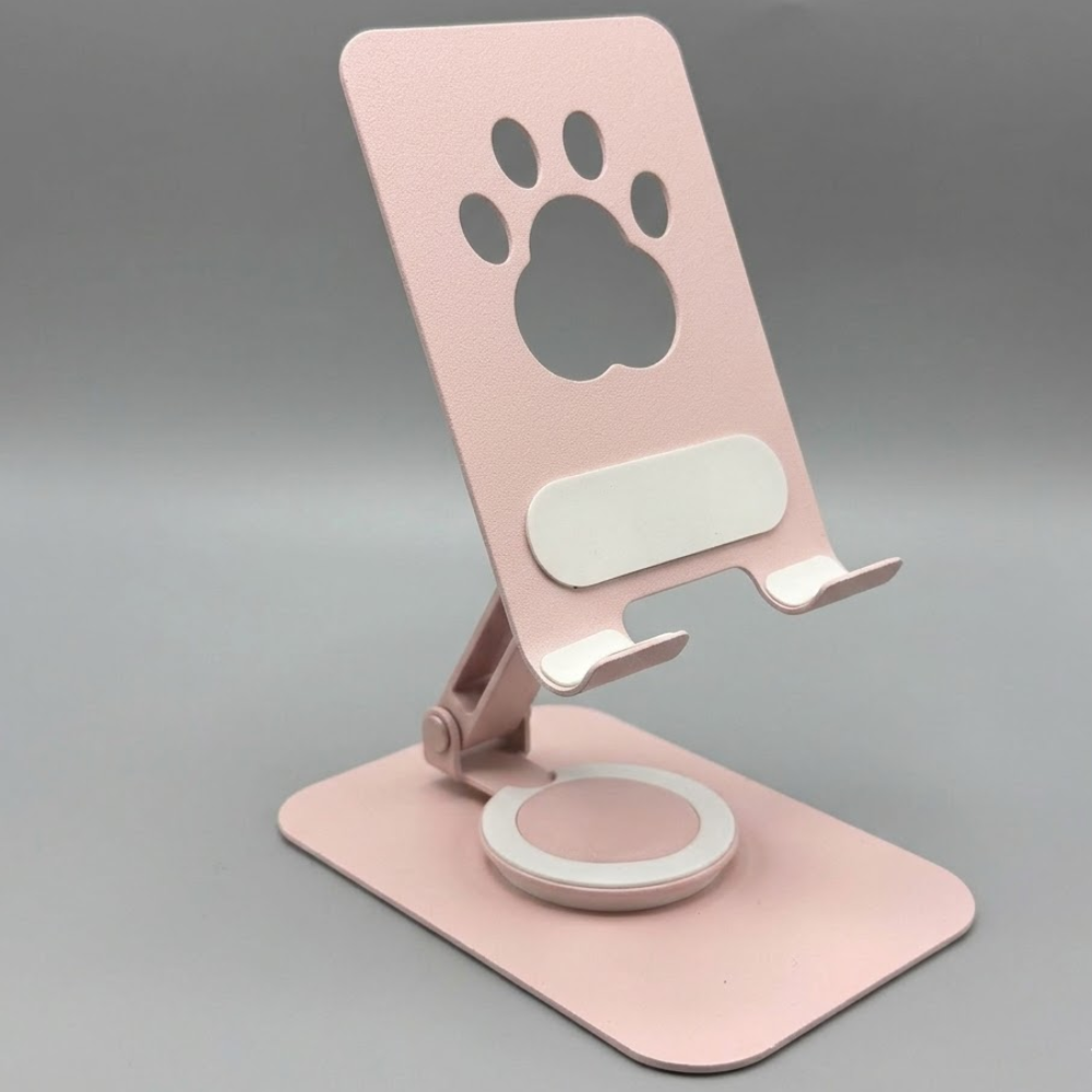 SOPORTE PARA CELULAR HUELLA | ROSADO