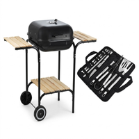 PARRILLA + ESTUCHE PARRILLERO 18 pzs