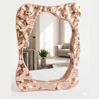 CUADRO ESPEJO ROSE GOLD  19*22.8