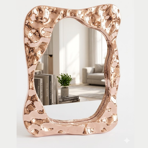 CUADRO ESPEJO ROSE GOLD  19*22.8