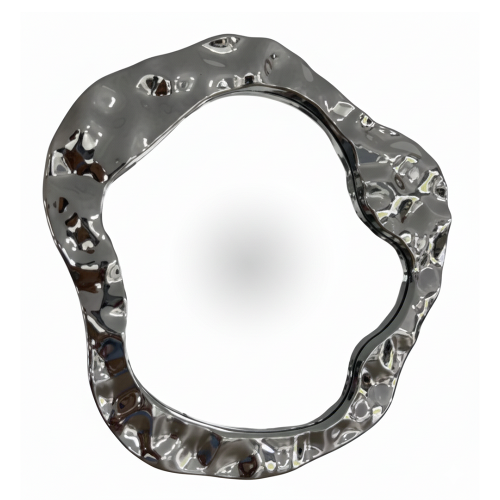 ESPEJO DE MESA SILVER 21*21.5*2CM