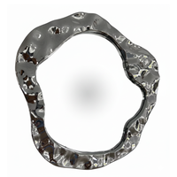 ESPEJO DE MESA SILVER 21*21.5*2CM