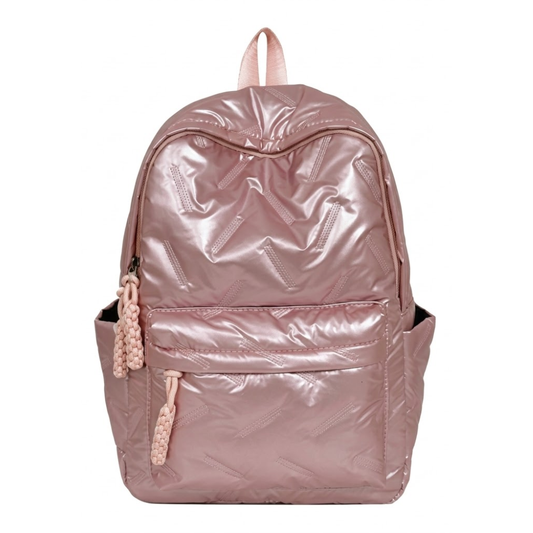 Mochila Tornasolada Mate Rosado