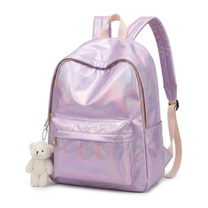 MOCHILA TORNASOLADA LILA