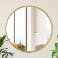 ESPEJO
REDONDO DIAM
60CM
CON
BORDE
DORADO