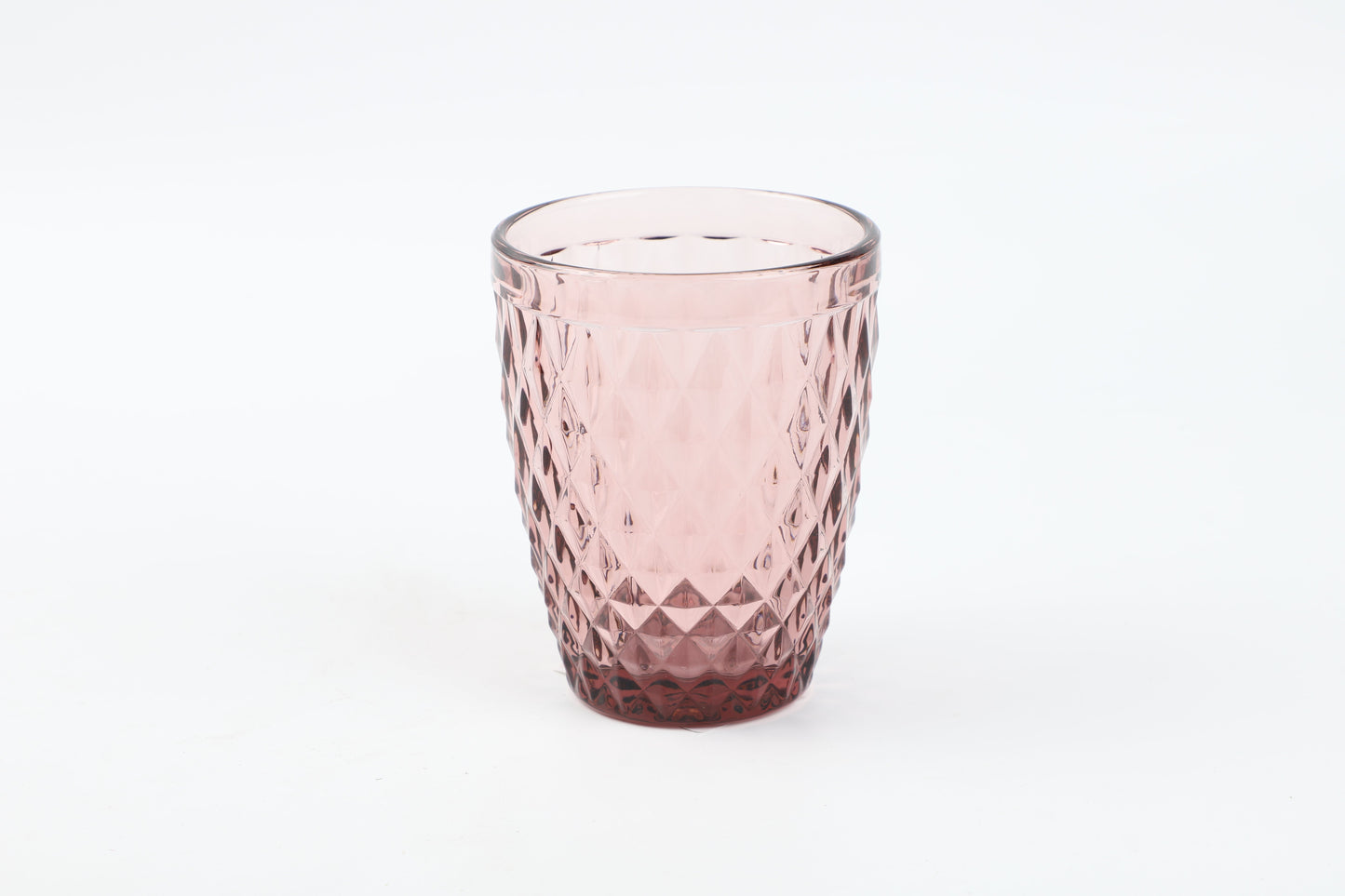 Set X6 Vasos Rombo 280ml - Rosa