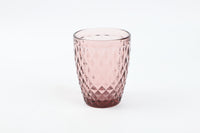 Set X6 Vasos Rombo 280ml - Rosa