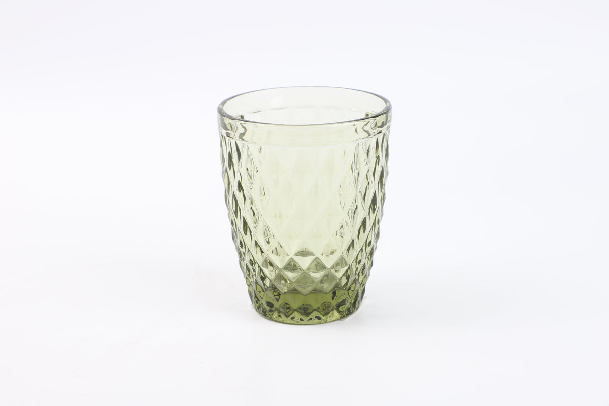 Set X6 Vasos Rombo 280ml - Rosa