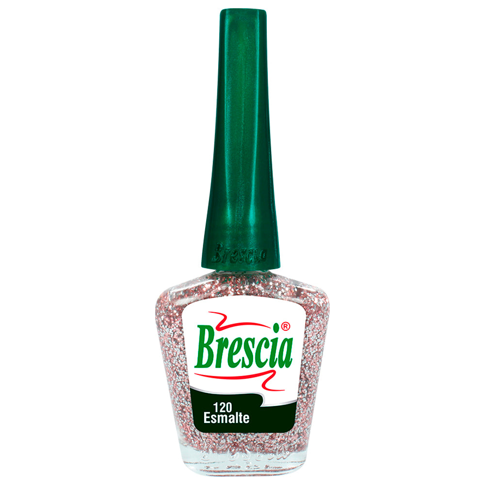 Esmalte 120 Maxi Glitter Rosa plata
