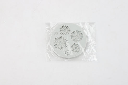 Molde de Silicona Diseño Flores