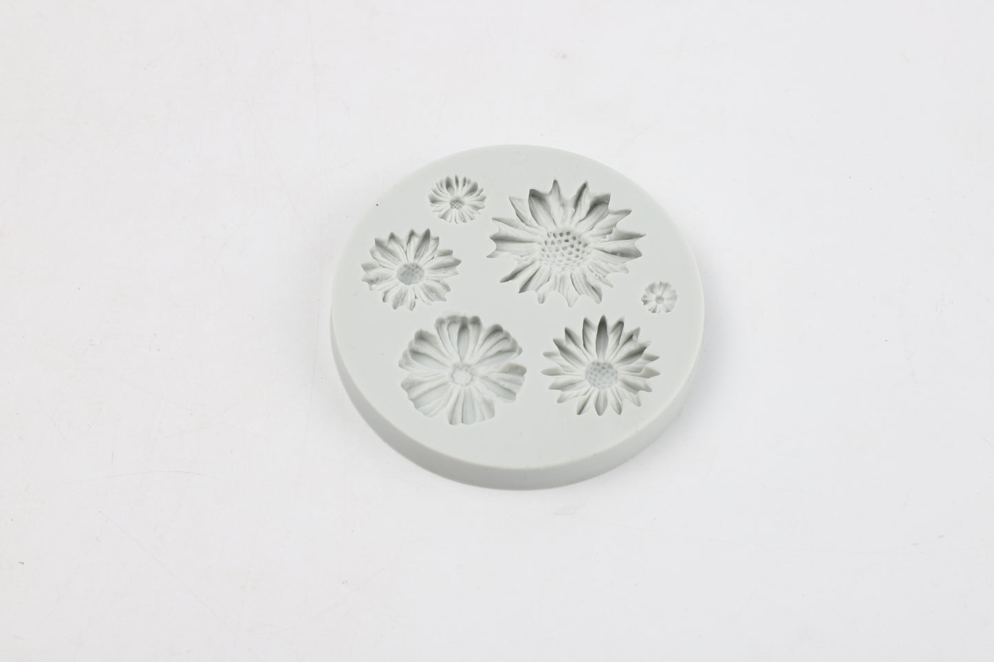 Molde de Silicona Diseño Flores
