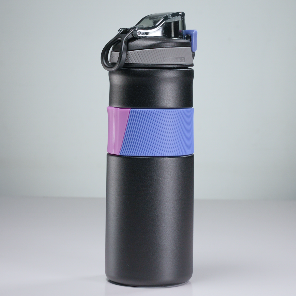 Tomatodo Rayas 500 ml | Negro
