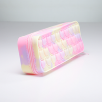 CARTUCHERA DE SILICONA POP IT | ROSADO