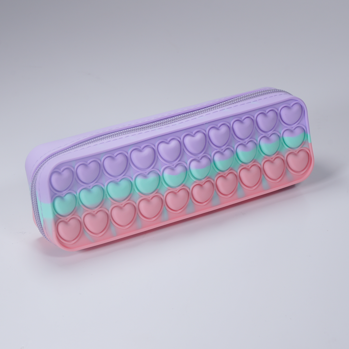 CARTUCHERA DE SILICONA POP IT | MORADO