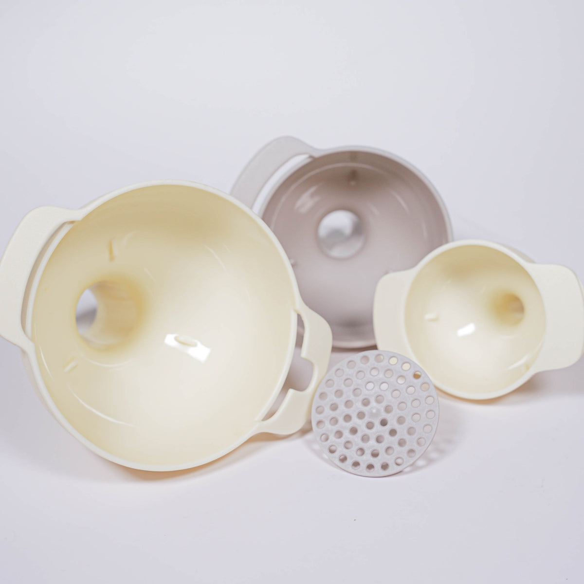 Set de 3 Embudos de Cocina | Beige
