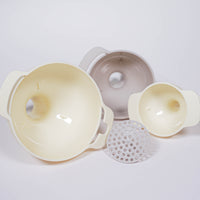 Set de 3 Embudos de Cocina | Beige