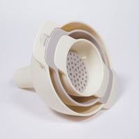 Set de 3 Embudos de Cocina | Beige