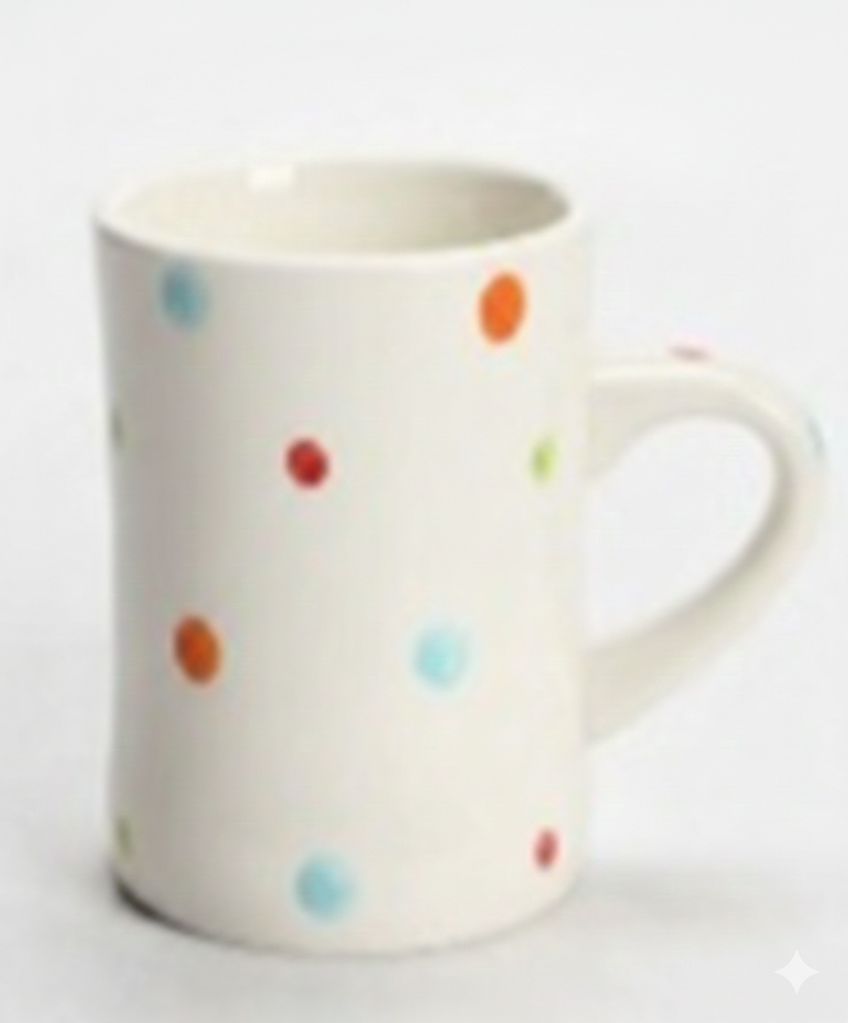 Taza de Cerámica Puntitos