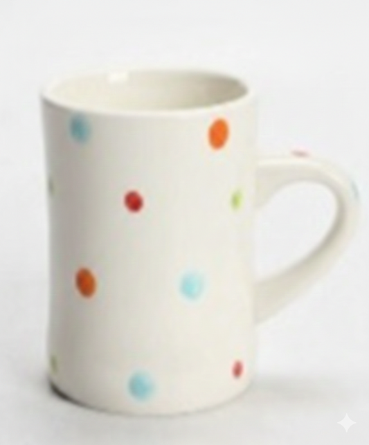 Taza de Cerámica Puntitos