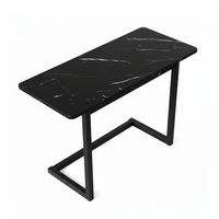Mesa Auxiliar Negra Con Base Negra