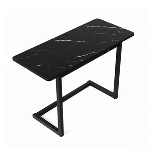 Mesa Auxiliar Negra Con Base Negra