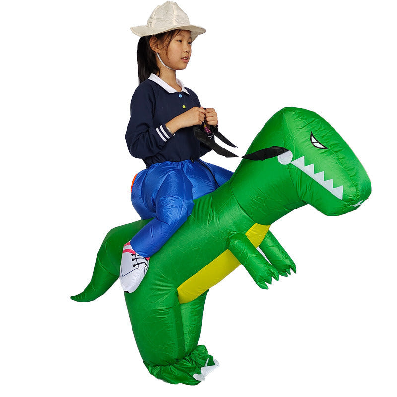 Disfraz de dinosaurio inflable M
