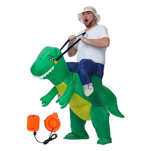 Disfraz de dinosaurio inflable L