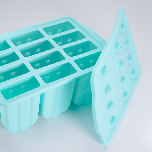 Molde de Silicona para 12 Paletas | Celeste
